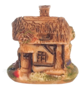 Dollhouse Miniature Cottage 1/2" Scale